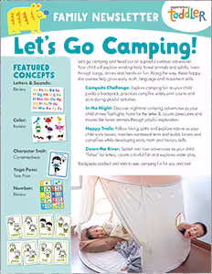 July 2026 Toddler Newsletter